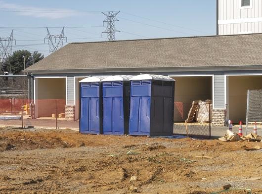 construction sites to provide sanitary and convenient restroom facilities for employees